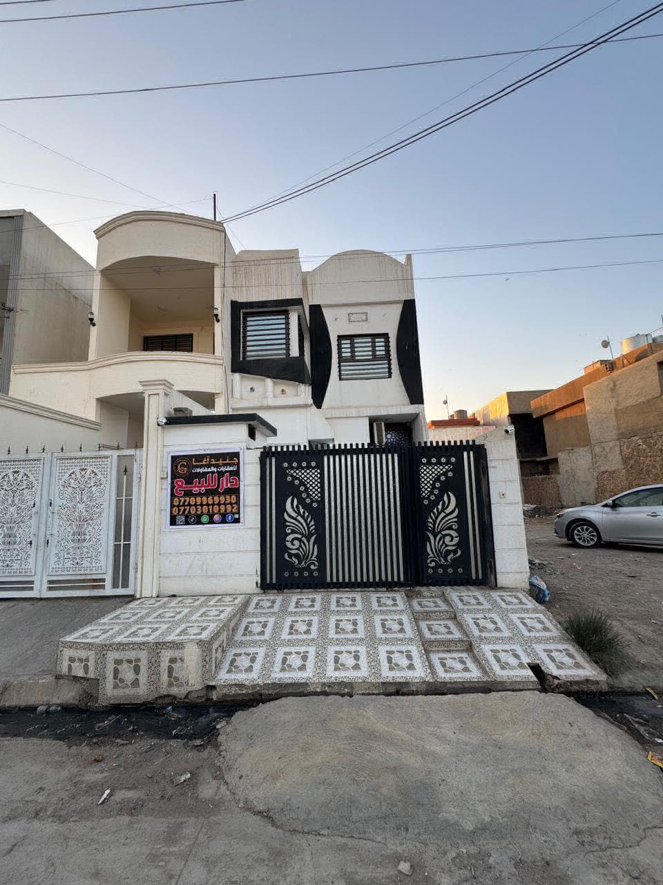 💥رقم الاعلان: 🔥3880🔥🚩#نوع العقار 👈: دار للبيع 🚩#السعر:👈 ٩٥مليون🚩#المساحة  : 👈 ١٠٠متر الواجهة ٥ والعمق ٢٠♦️#تفاصيل  :👈 بناء حديث متكون من طابق ونص يحتوي طابق اول ع غرفة نوم وهول واستقبال ومطبخ وصحيات وكراج ويحتوي الطابق الثاني ع غرفة نوم وهول وصحيات ♦️#موقع العقار : 👈 كركوك ، حي العسكري ، قرب جامع الهجرة  ♦️#نوع الملكية👈 : طابو ملك صرف باسم شخص واحد 🚩#للمعلومات 👈اكثر تابعونا على منصات التواصل الاجتماعي🔹🚩#انستگرام: 👈juned.aghahttps://www.instagram.com/juned.agha?igsh=amZuYW1vZTgwcGF4🚩#تيكتوك: 👈juned.aghahttps://www.tiktok.com/@juned.agha?_t=8oTzvDrEsLa&_r=1🚩☎️للاتصال مسؤول المبيعات0️⃣7️⃣7️⃣0️⃣9️⃣9️⃣6️⃣9️⃣9️⃣3️⃣0️⃣🚩☎️للاتصال الادارة0️⃣7️⃣7️⃣0️⃣3️⃣0️⃣1️⃣0️⃣9️⃣9️⃣2️⃣🚩#لا تترددون بالتواصل معنا ، لدينا خبرة متراكمة في عالم العقاراتنساعدك على معرفة احتياجك ، و كل ما هو مناسب و الافضل لك🚩#عنواننا : كركوك ، حي العسكري ، خلف جامع المعراج#كركوك #حي #عسكري #اسرى #قادسية #نصر #دوميز #غرناطة #قدس #بعث #تسعين #قورية #مصلى #شورجة #روناكي #حرية - Image 1