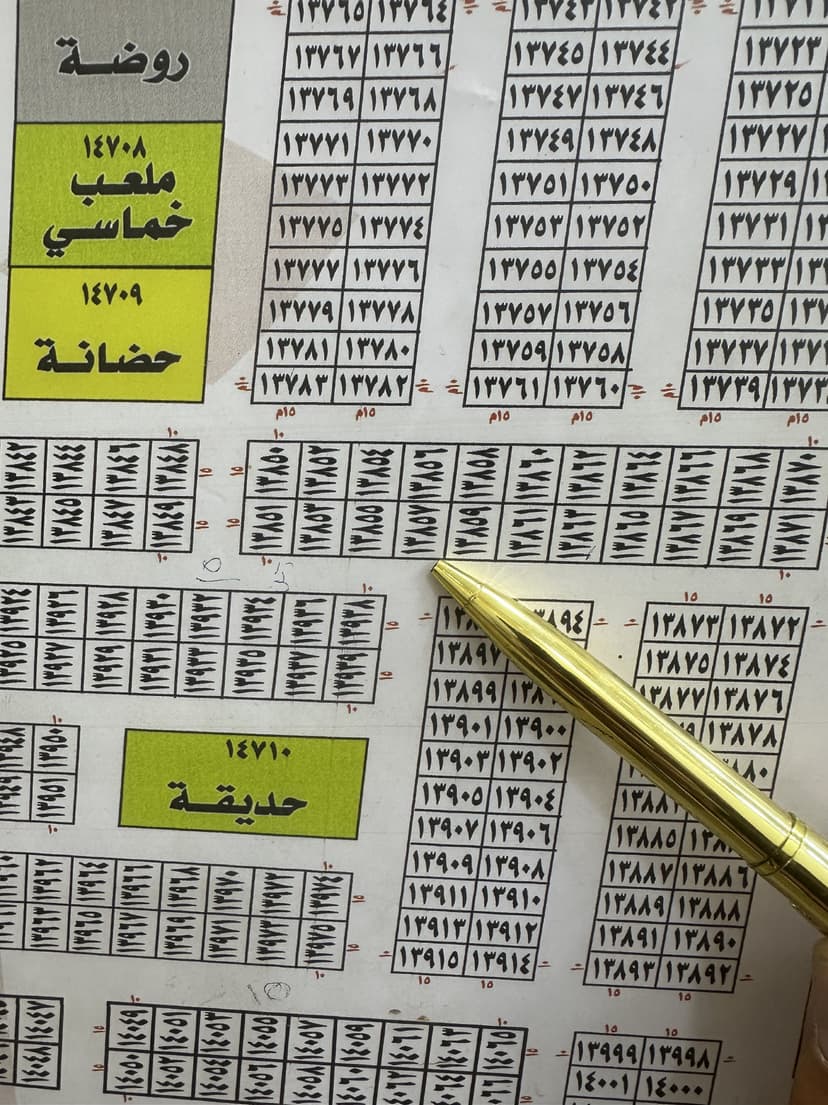 قطعة ارض مقاطعة 2/10 مربع المالكي 