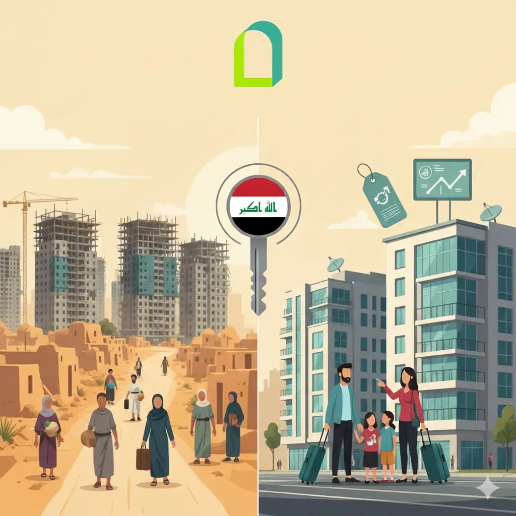 أثر الهجرة الداخلية وعودة المغتربين على الطلب العقاري في العراق
