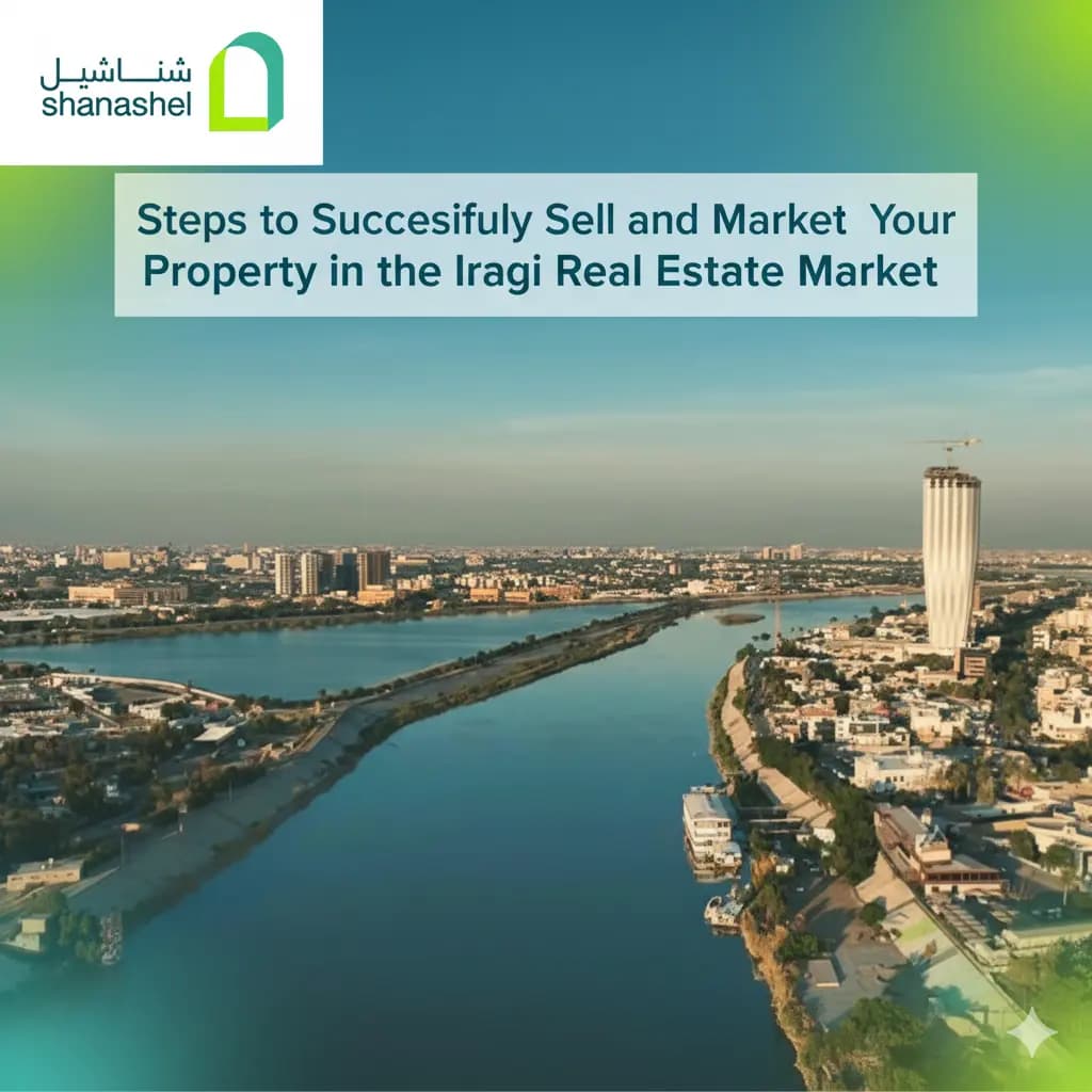 خطوات بيع عقارك وتسويقه بنجاح في السوق العراقي